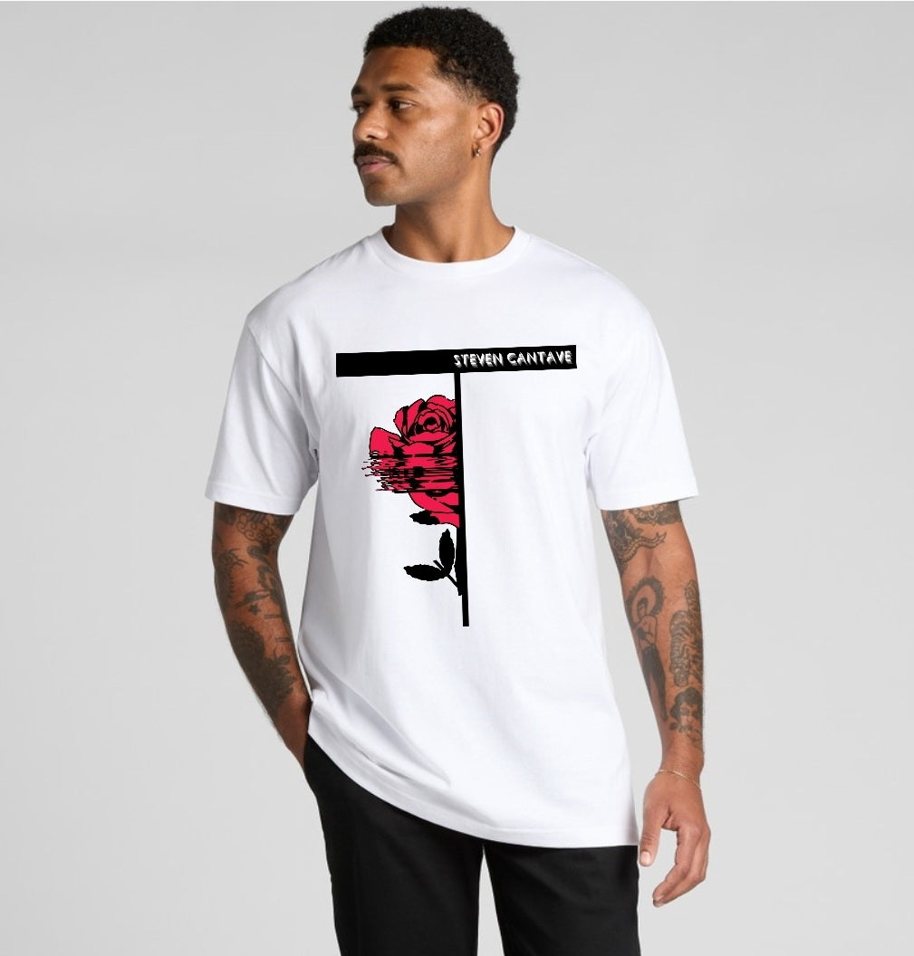 T-Shirt With Half Rose