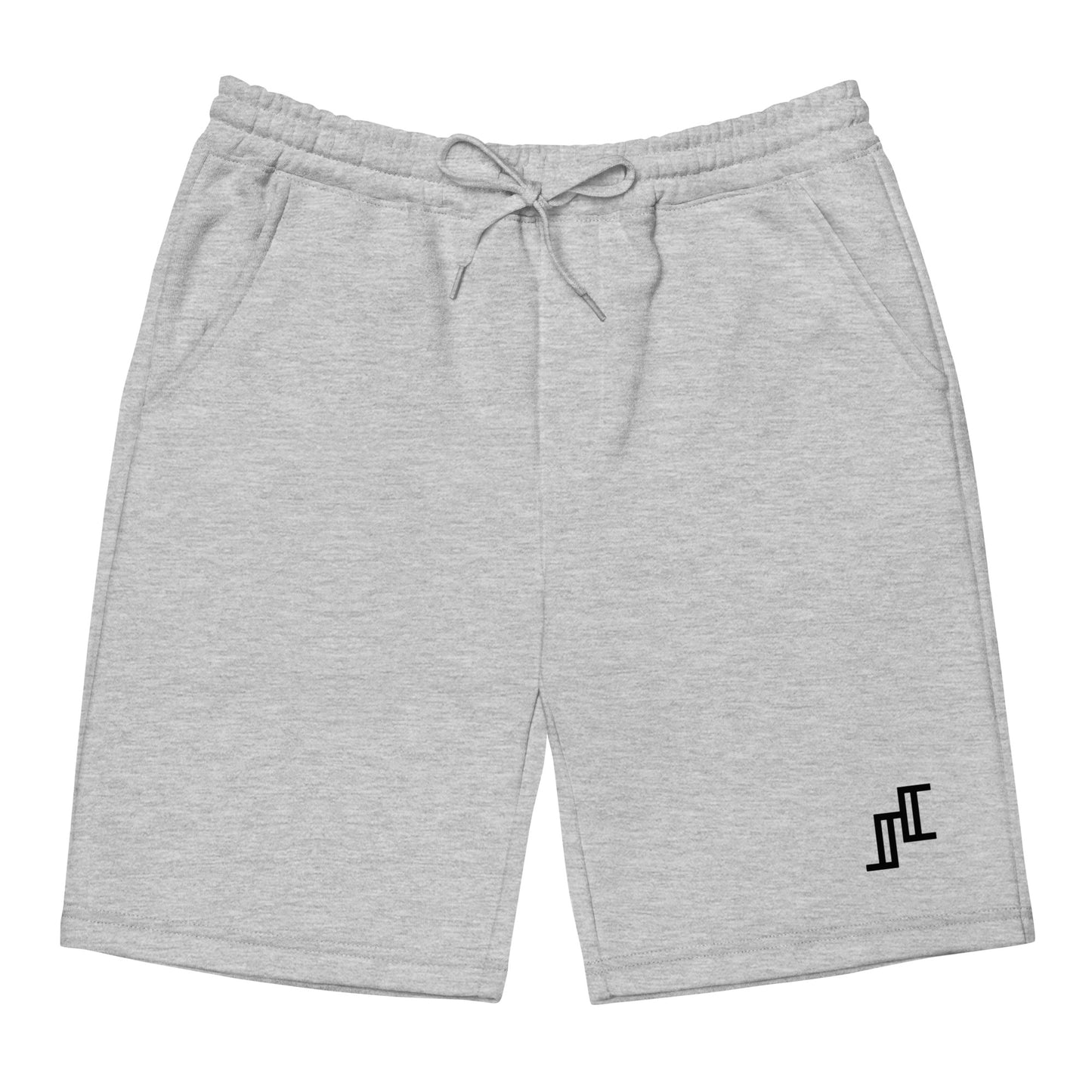 Fleece Shorts In Grey Heather