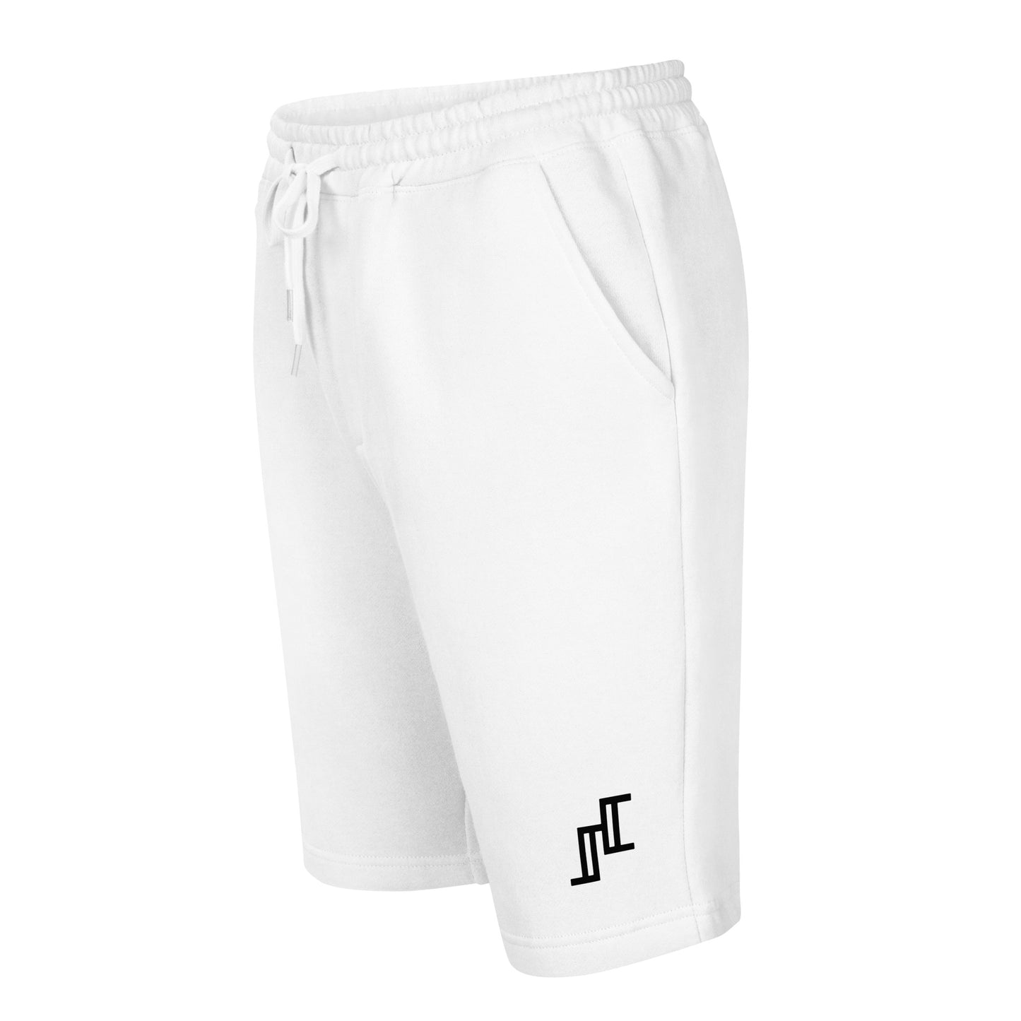Fleece Shorts In White