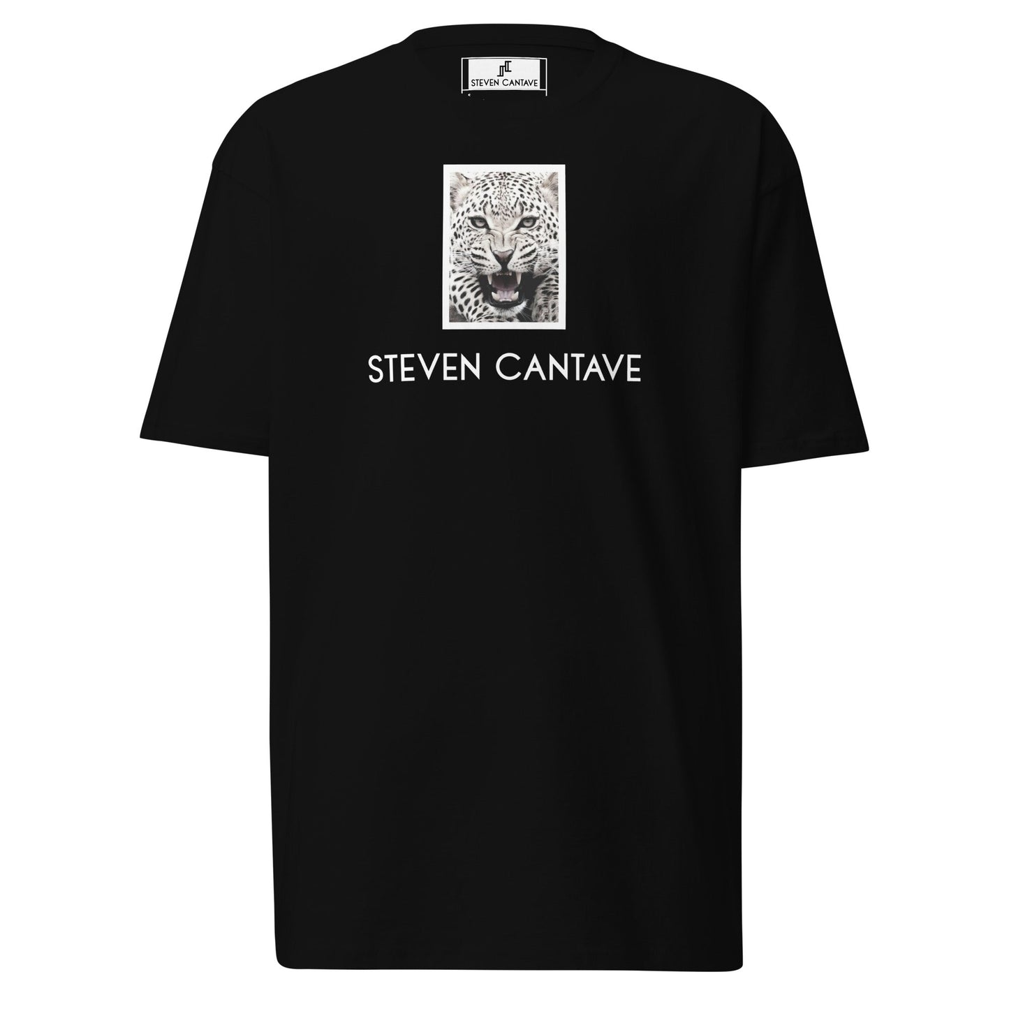 Black T-Shirt With Jaguar