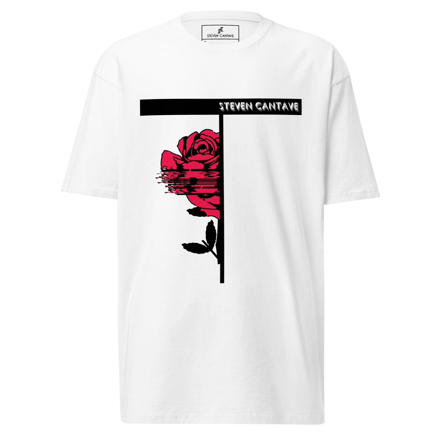 T-Shirt With Half Rose