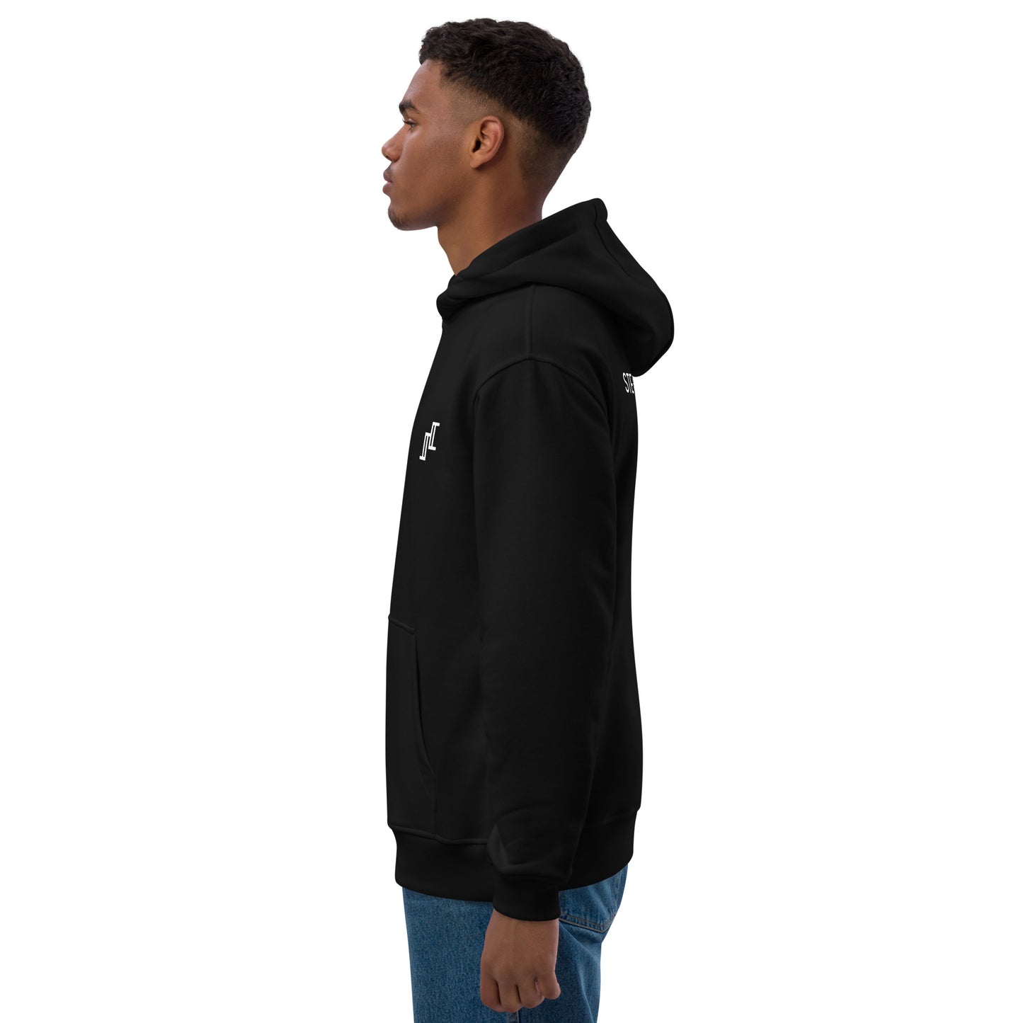 Heavyweight Hoodie In Black