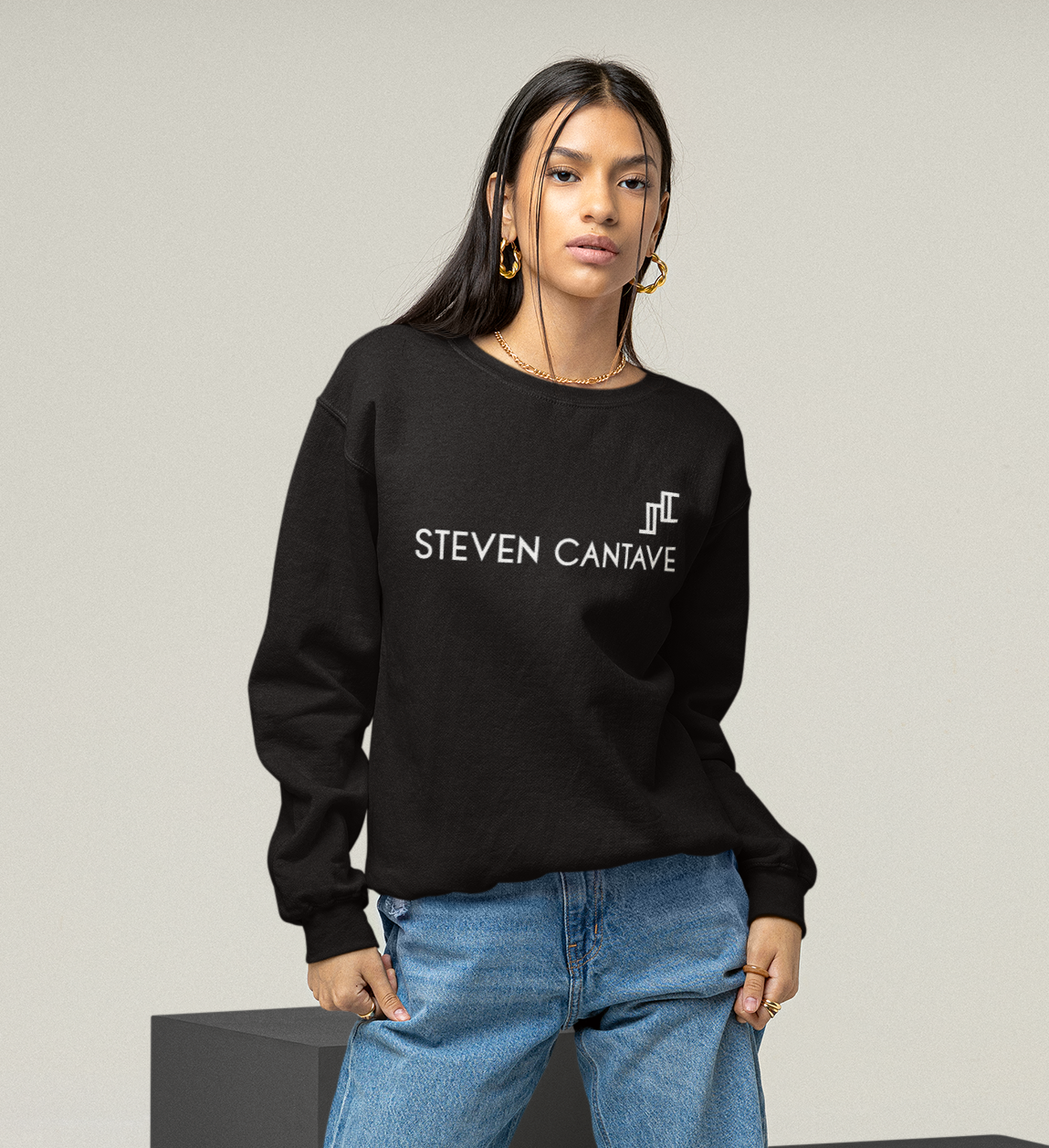 Black Crewneck