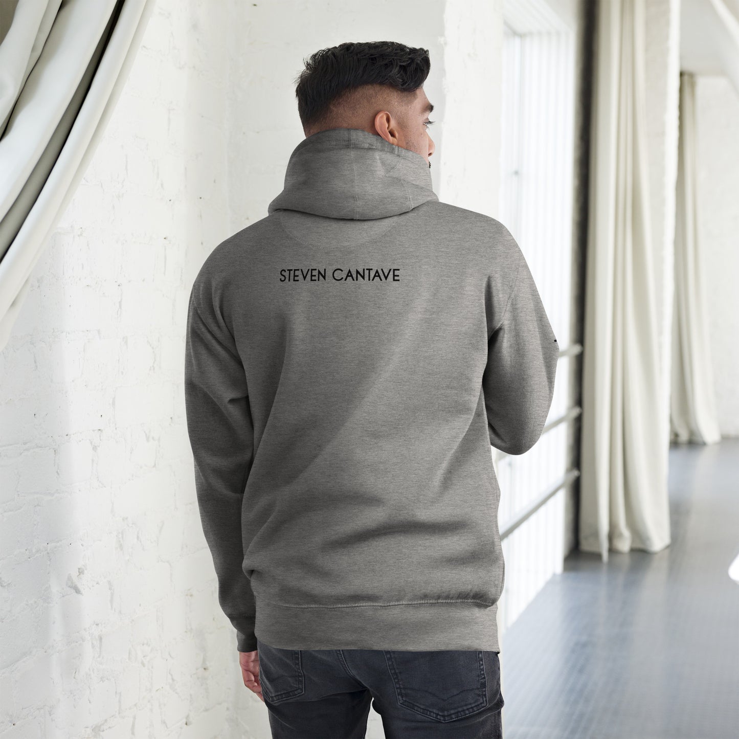 Heavyweight Hoodie In Grey Heather