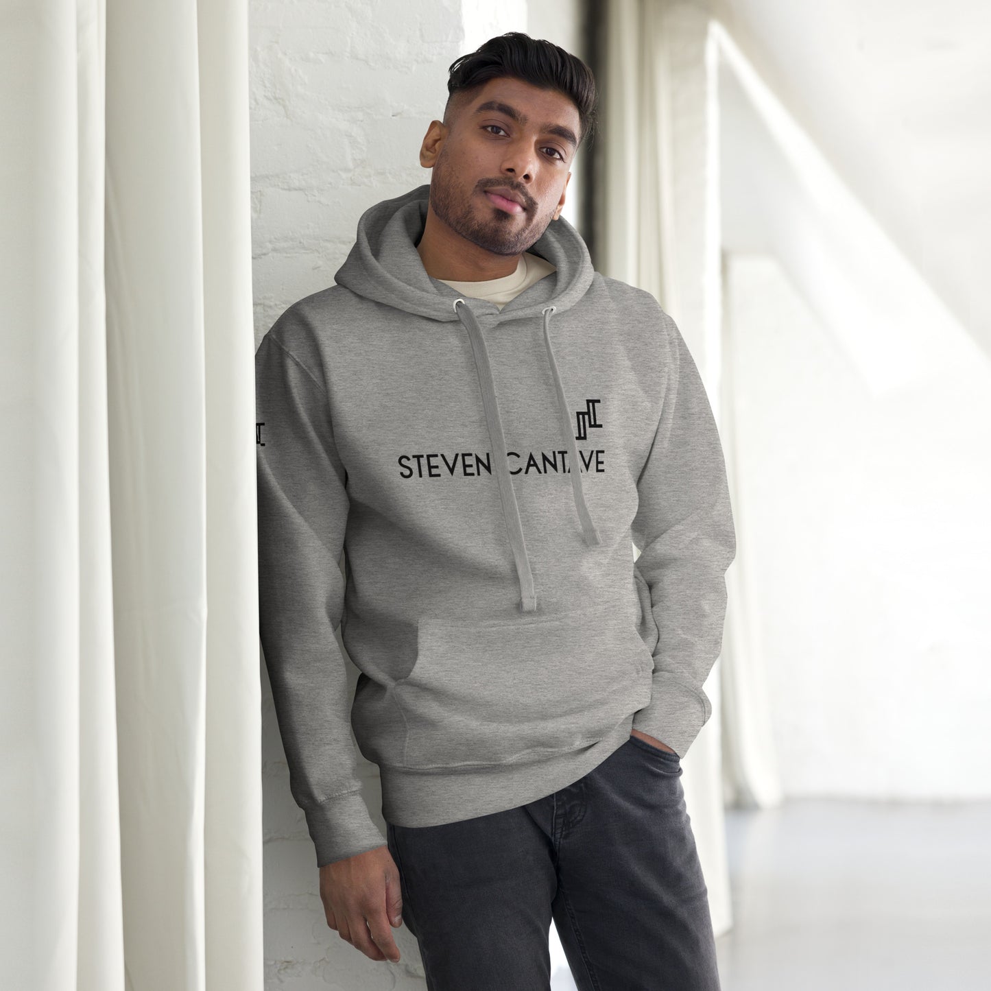 Heavyweight Hoodie In Grey Heather