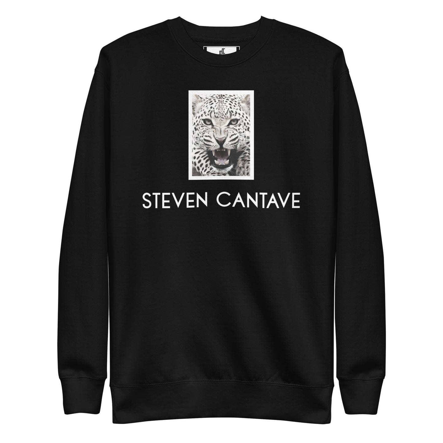 Black Sweatshirt With Jaguar