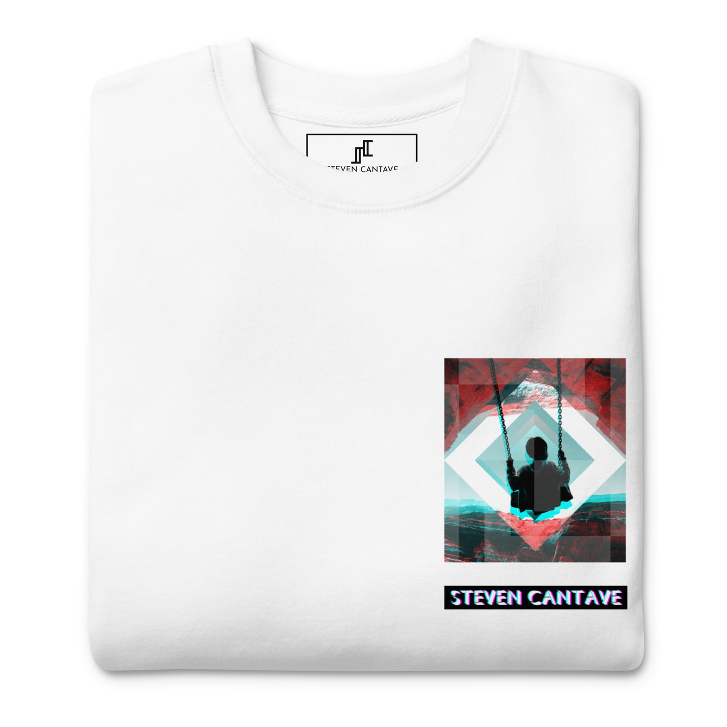 Sweatshirt With Swinging Kid