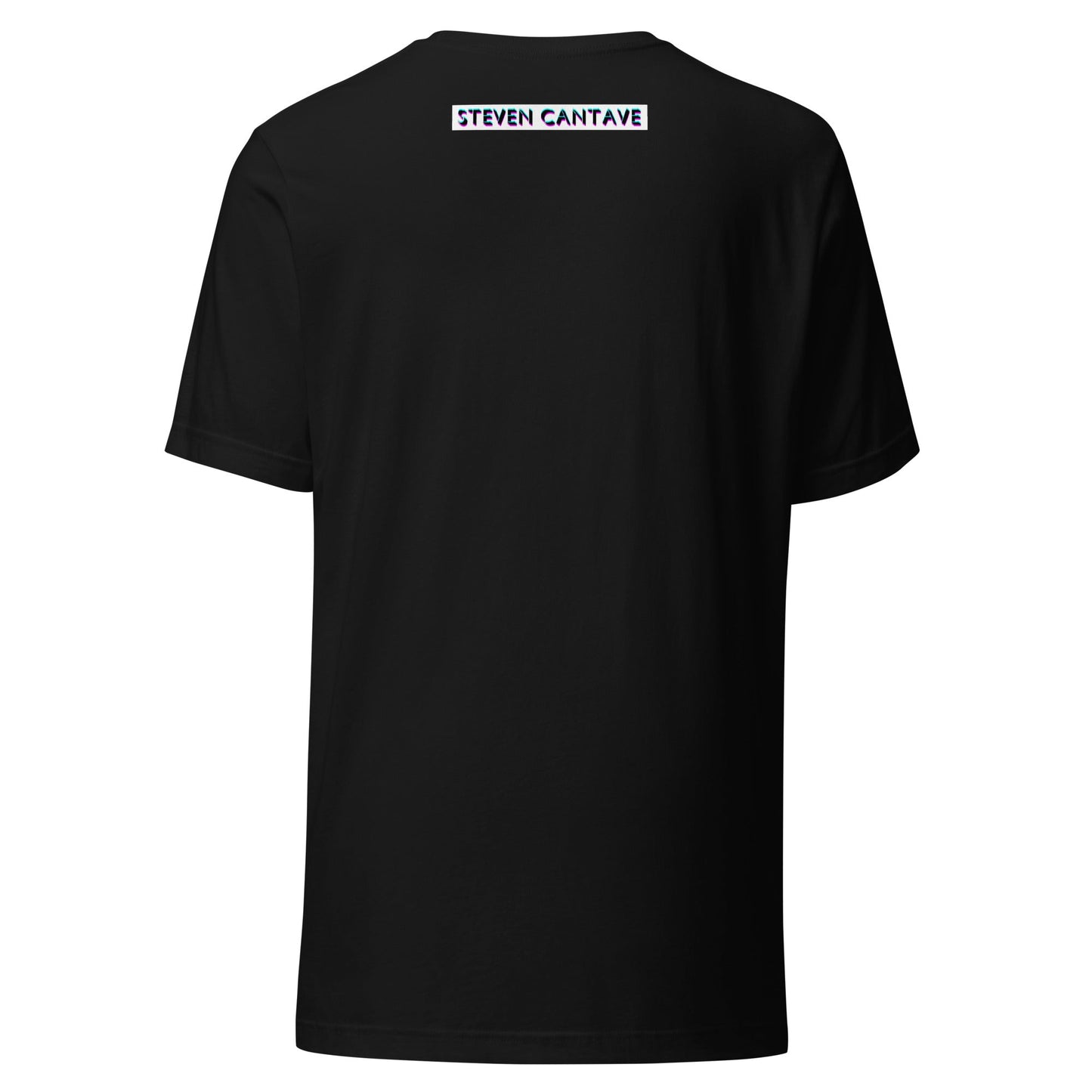 Black T-Shirt With Woman's Face