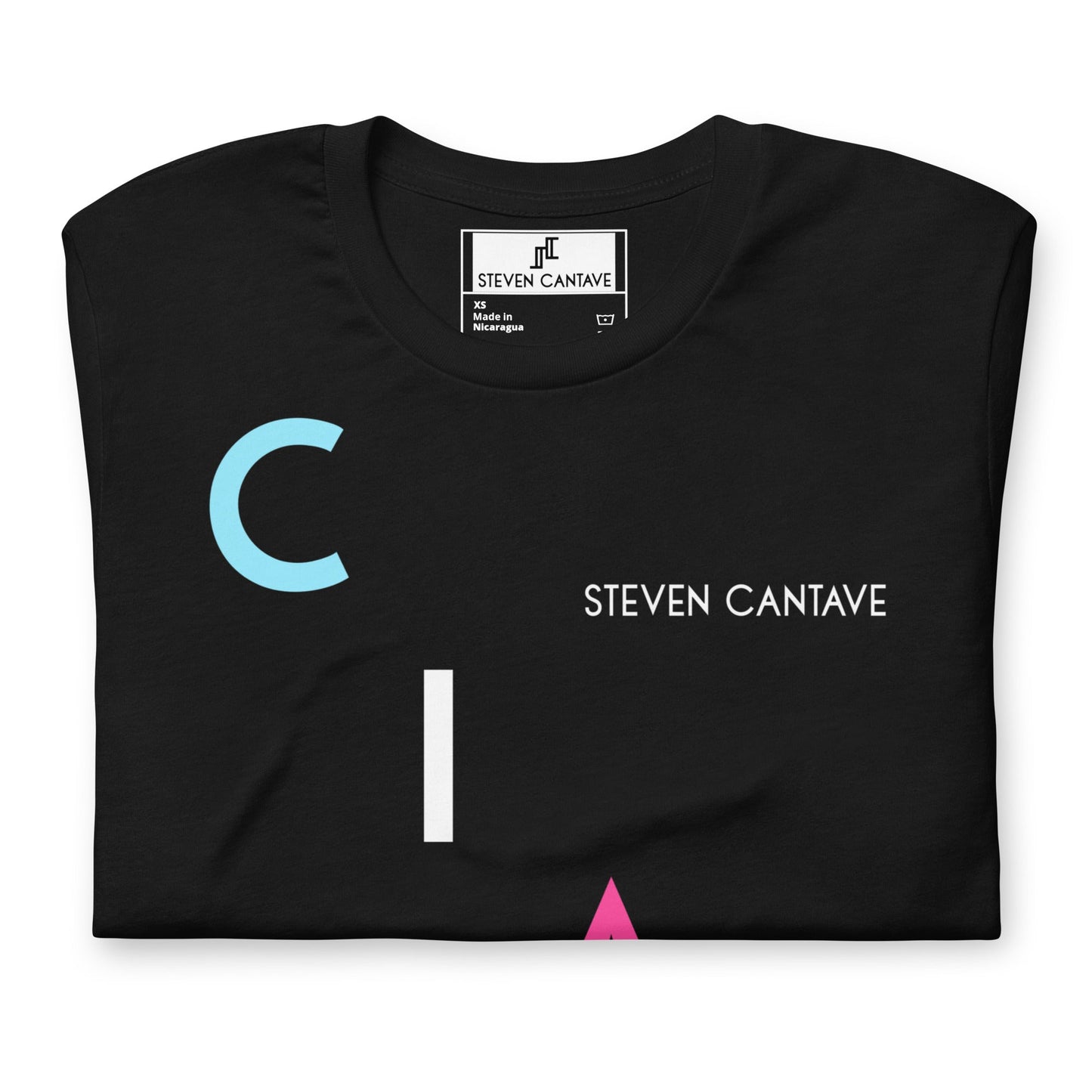 T-Shirt With CIAO In Diagonal