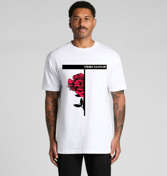 T-Shirt With Half Rose