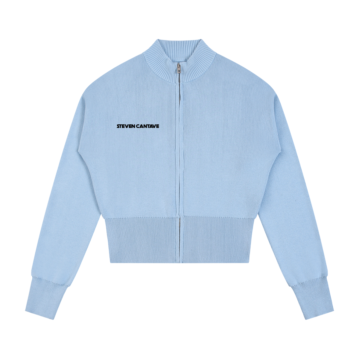Women’s Mock Neck Zip Up Cardigan