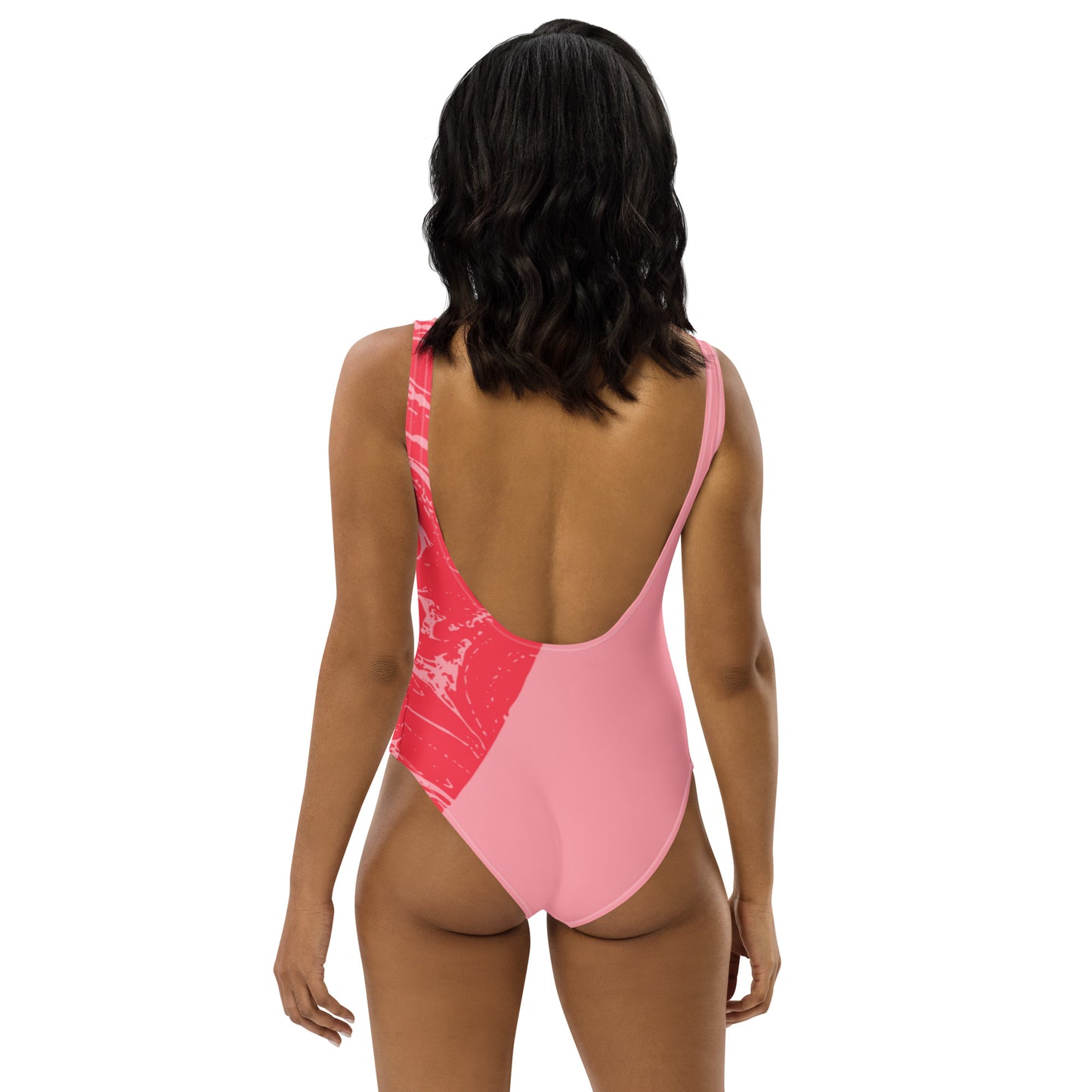 Pink One-Piece Swimsuit