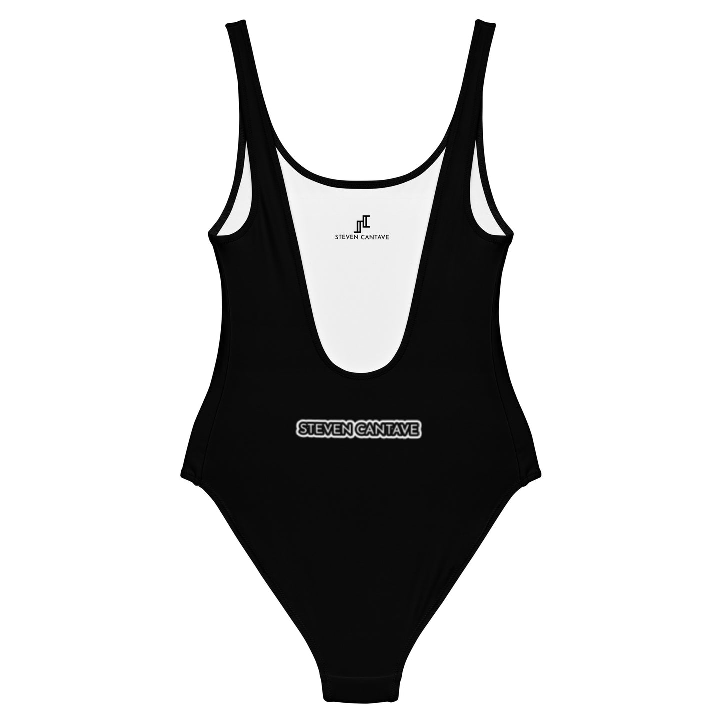 Black One-Piece Swimsuit