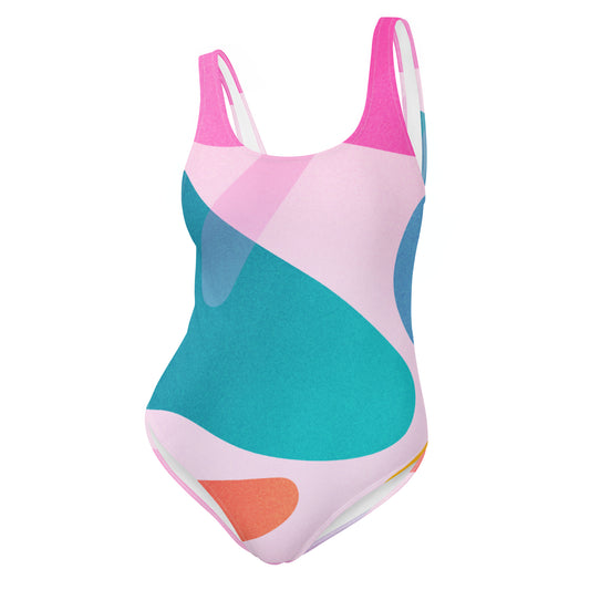 Colorful One-Piece Swimsuit