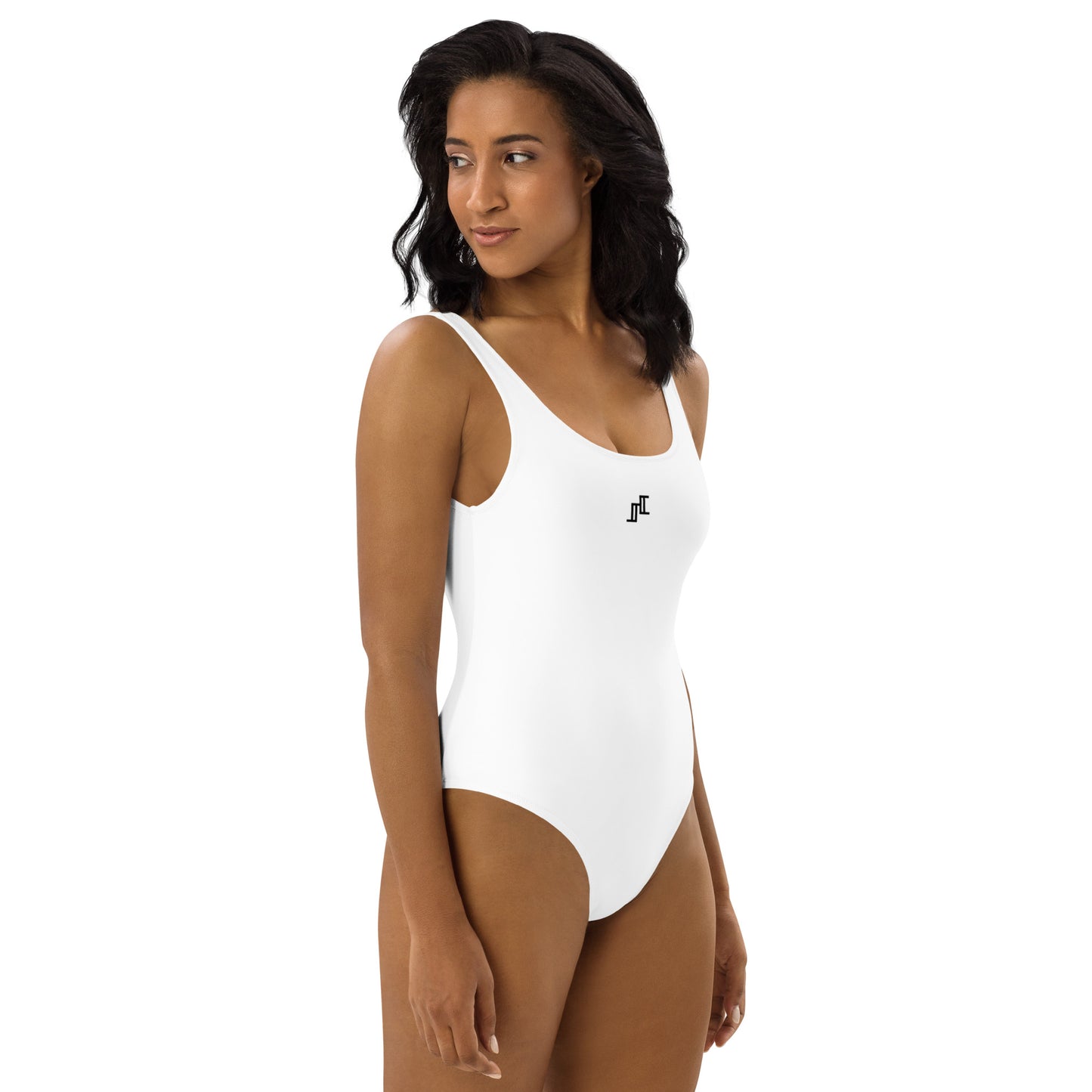 White One-Piece Swimsuit