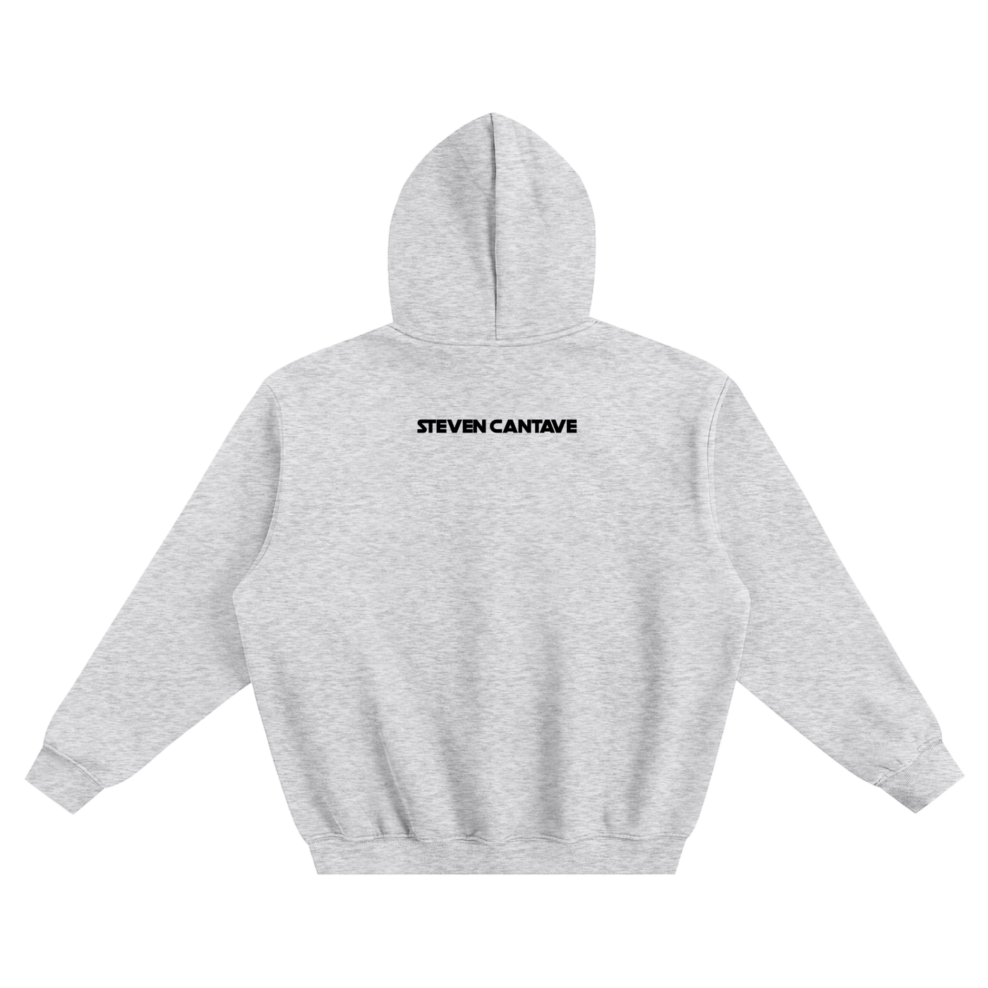 Fleece Hoodie In Grey