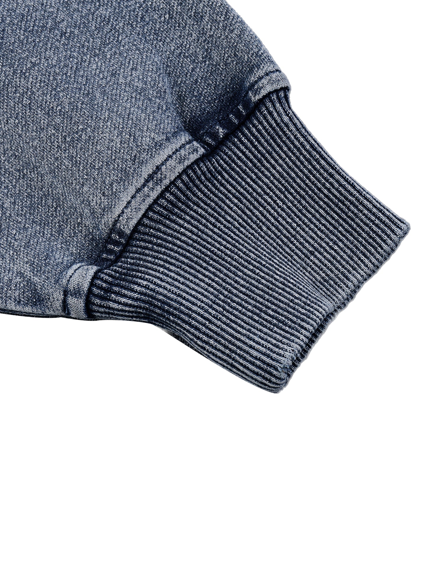 Washed Oversized Sweatshirt in Royal Blue