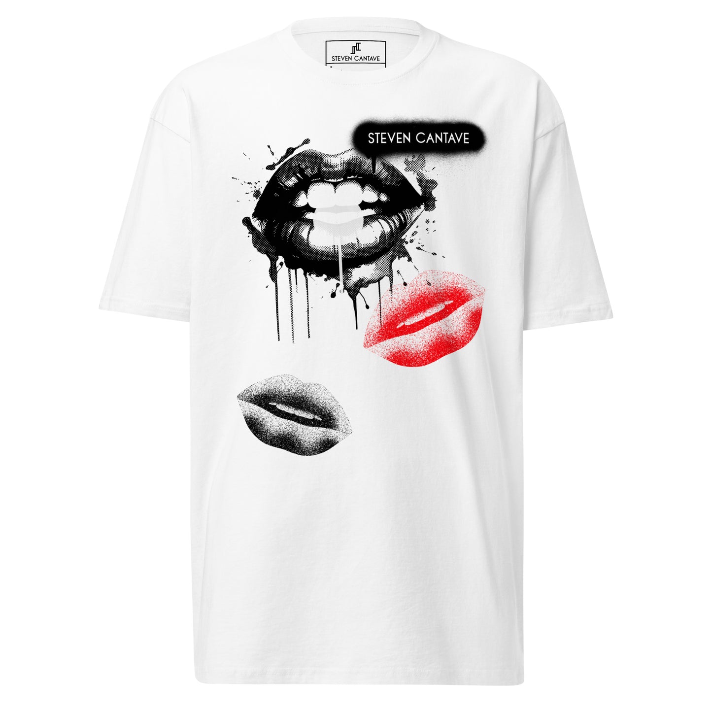 Oversized T-Shirt With Lips