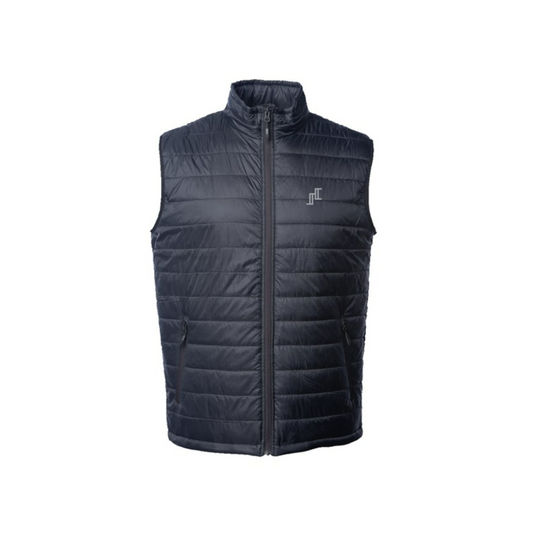 Men's Puffer Vest In Black