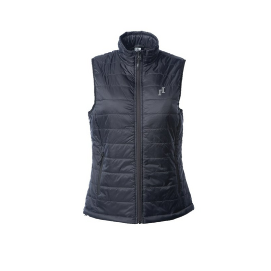 Women's Puffer Vest In Black