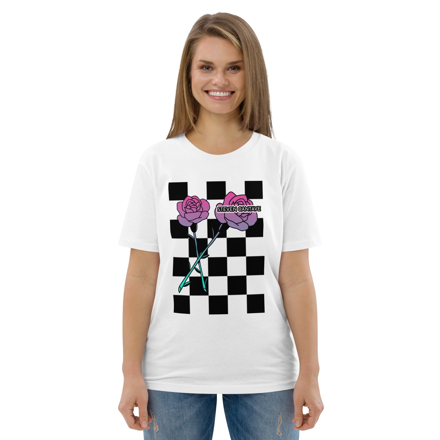 Heavyweight T-Shirt With Checker