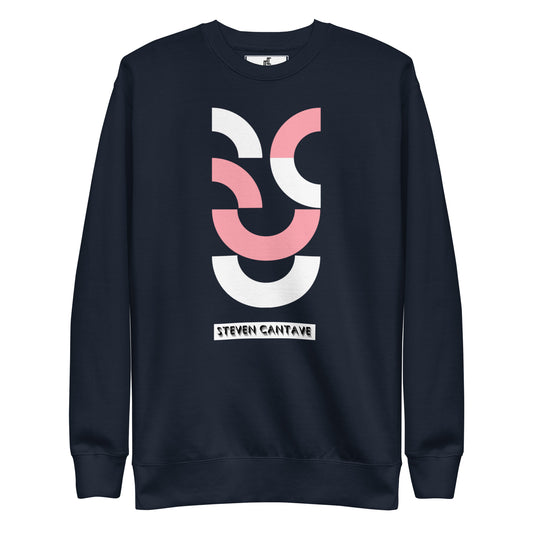 Navy Sweatshirt With Graphic