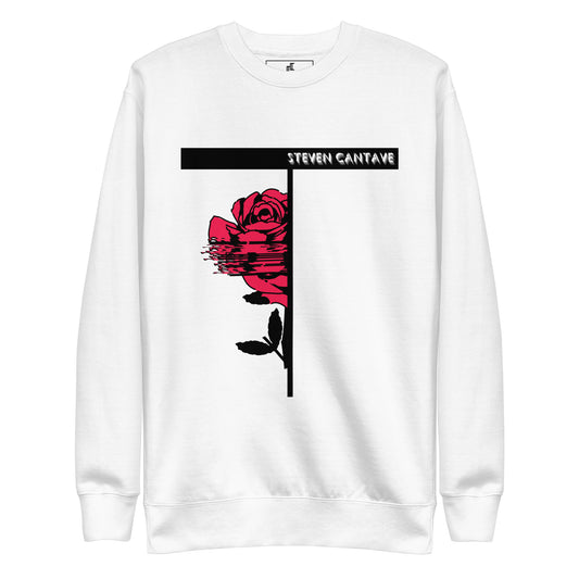 Sweatshirt With Half Rose