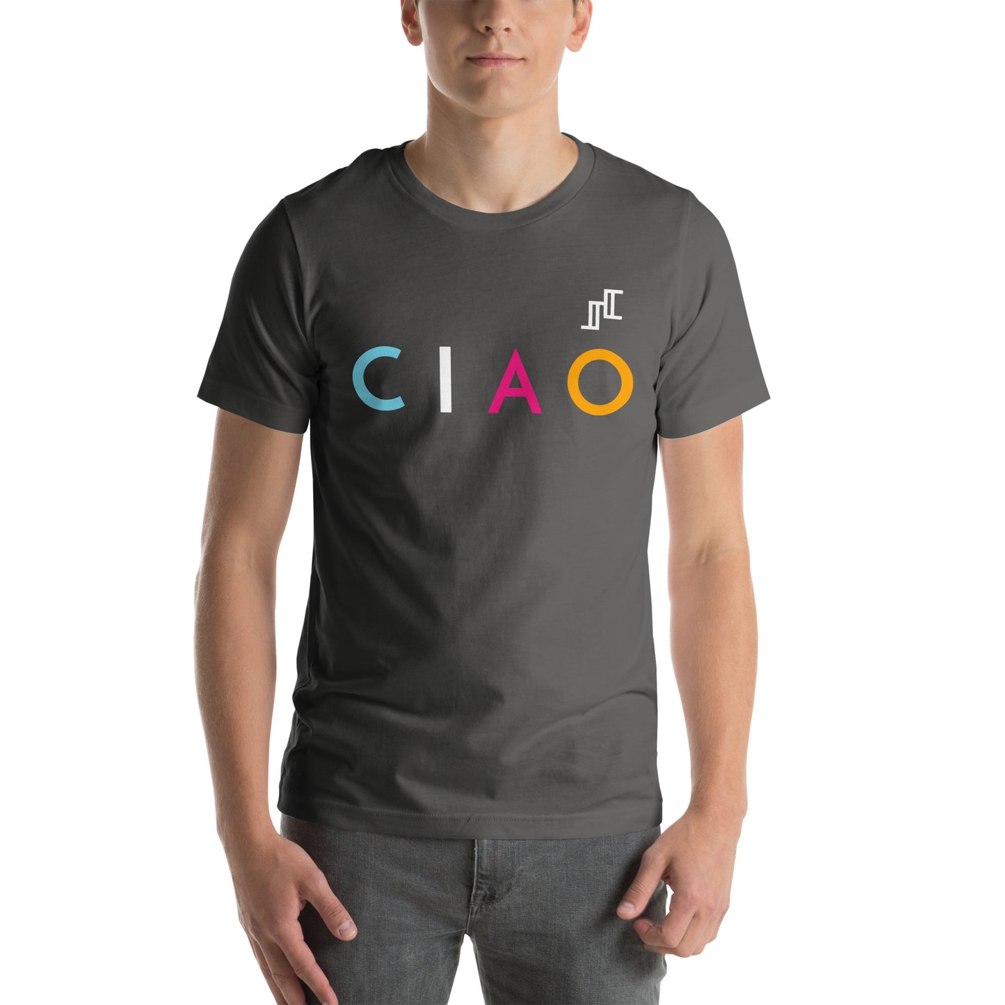 T-Shirt With Colorful CIAO