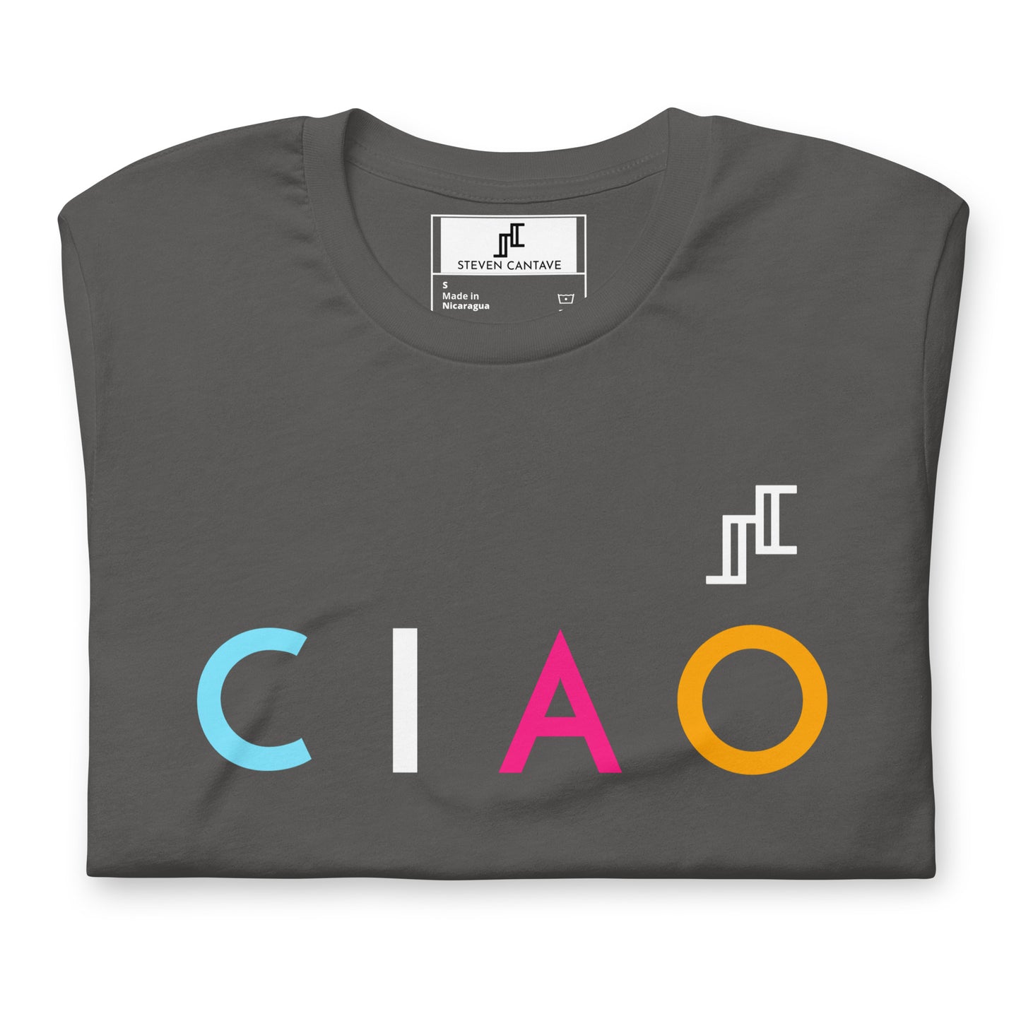 T-Shirt With Colorful CIAO