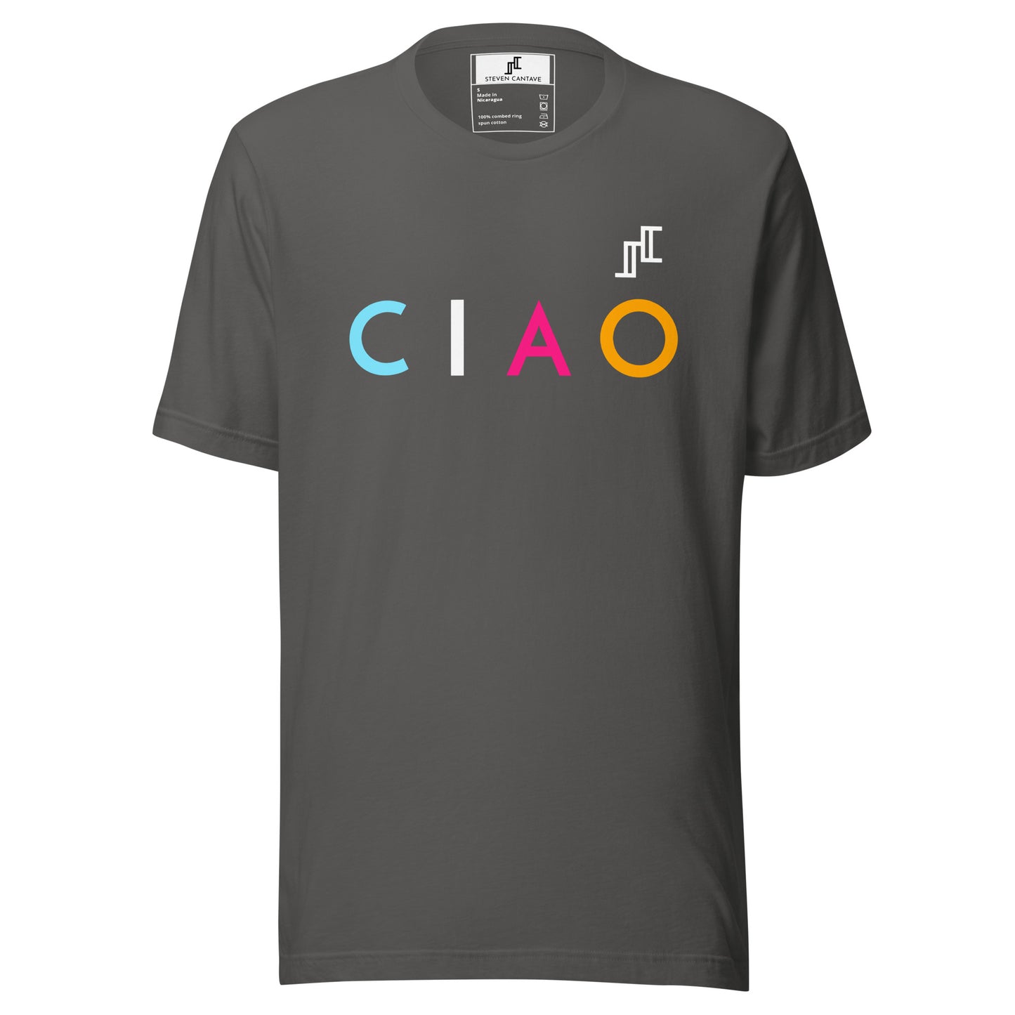 T-Shirt With Colorful CIAO