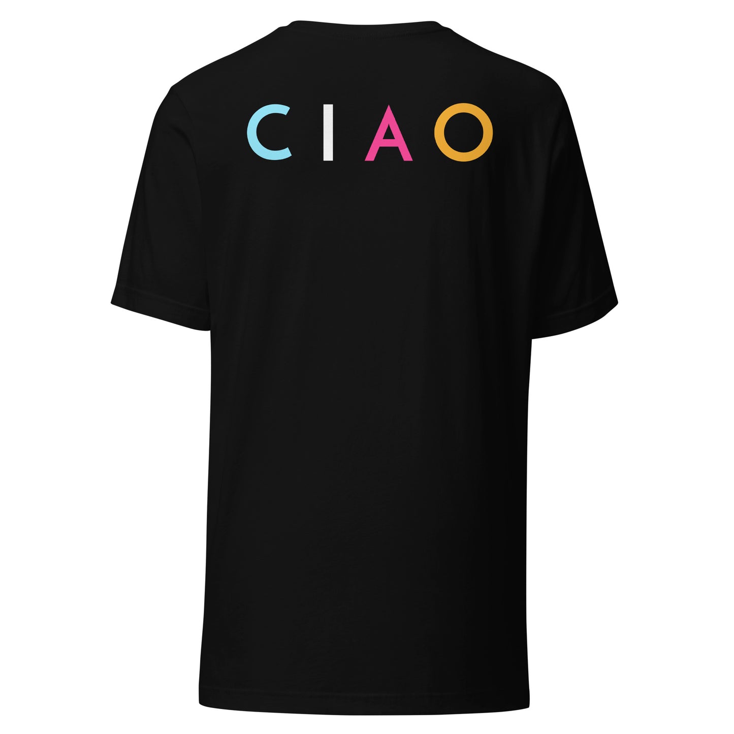 T-Shirt With CIAO In Diagonal