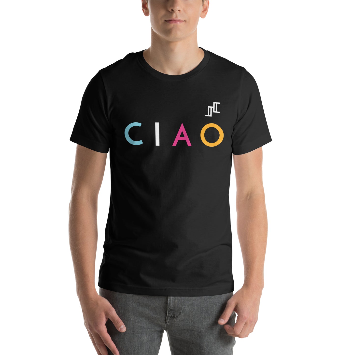 T-Shirt With Colorful CIAO