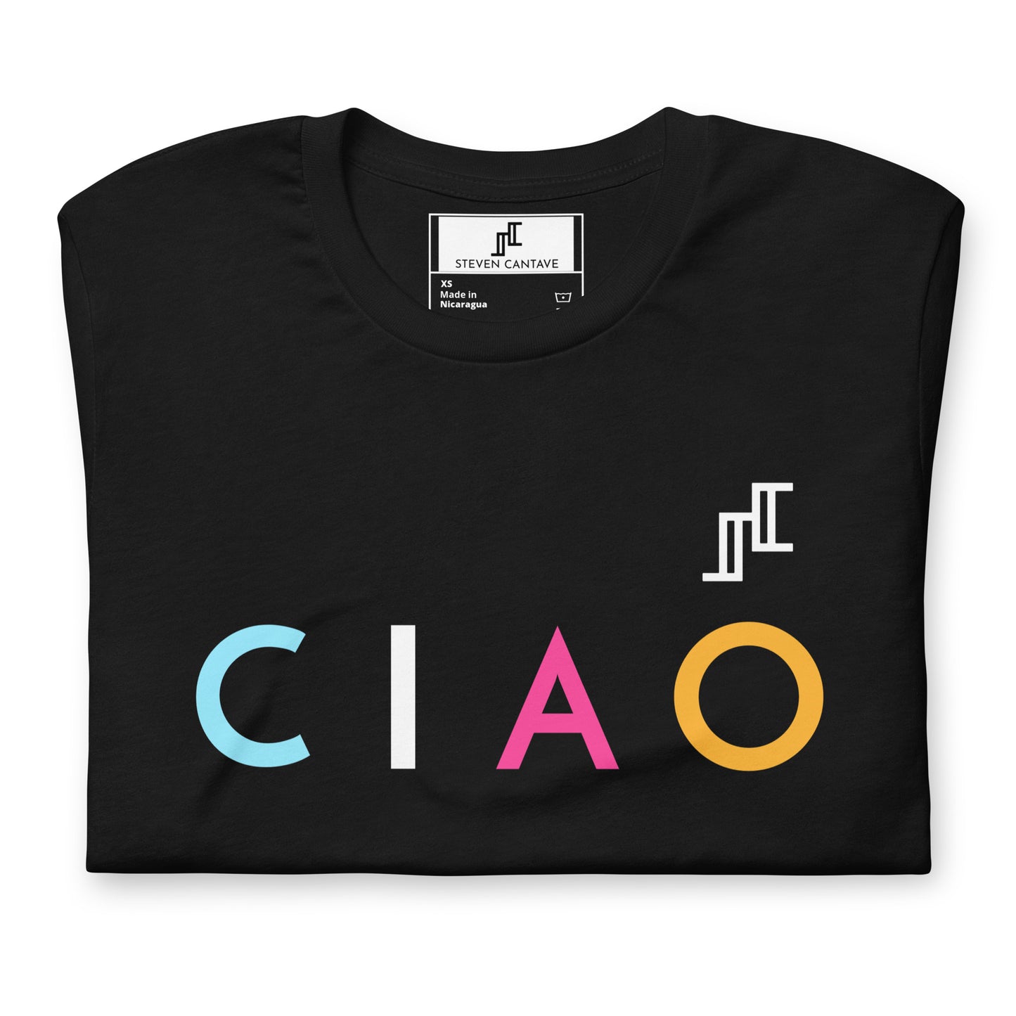 T-Shirt With Colorful CIAO