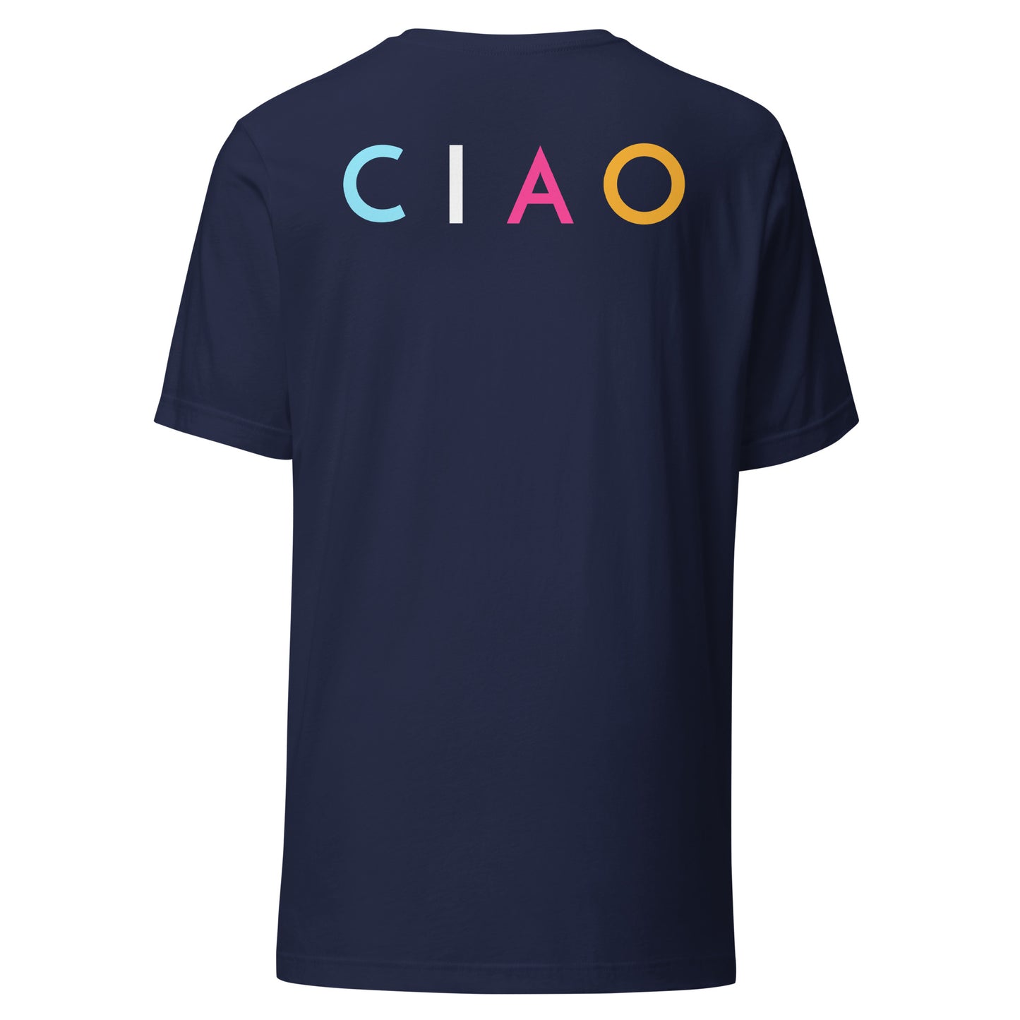 T-Shirt With CIAO In Diagonal