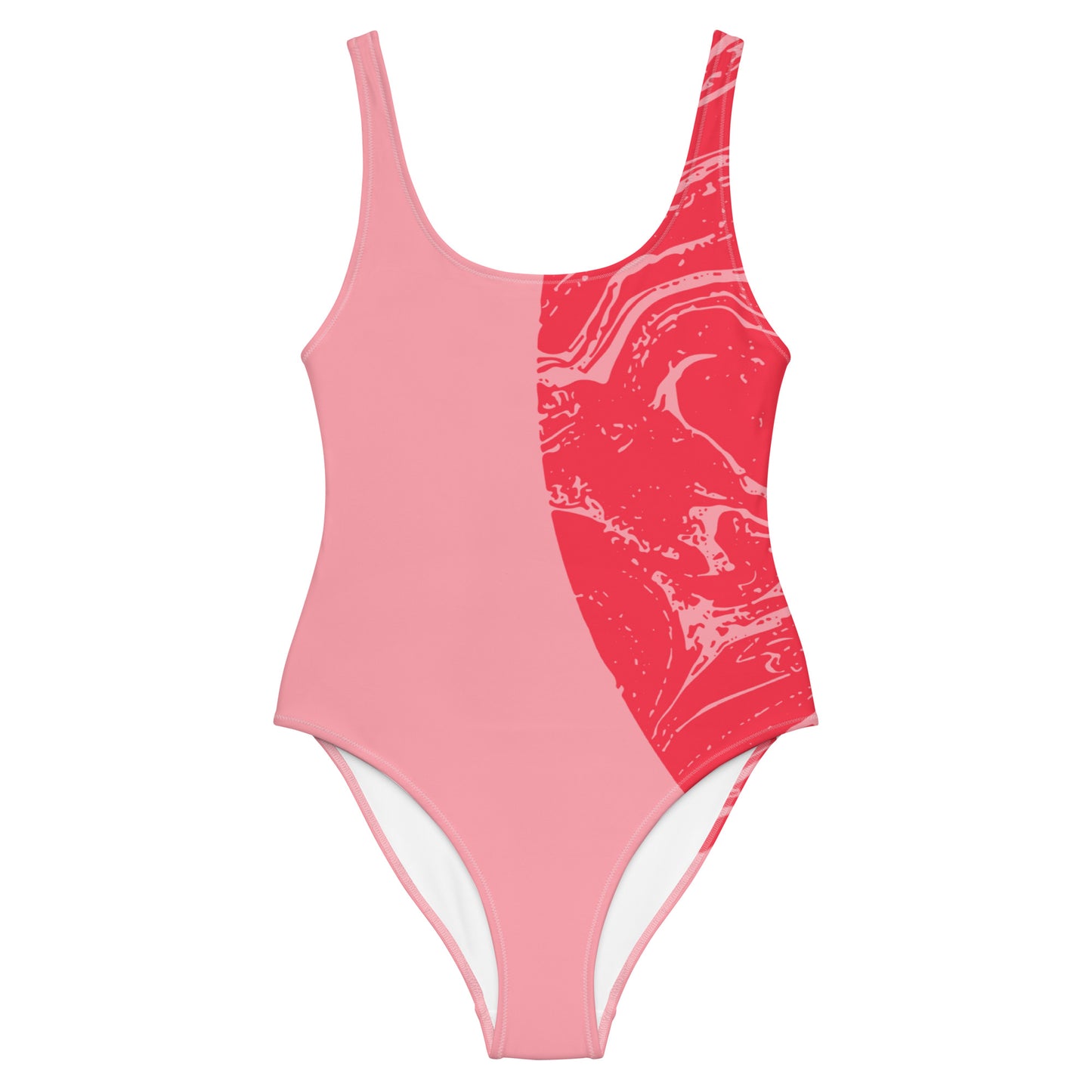 Pink One-Piece Swimsuit