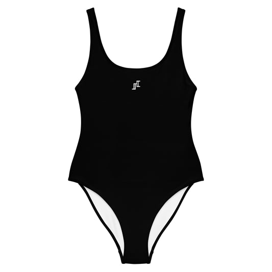 Black One-Piece Swimsuit